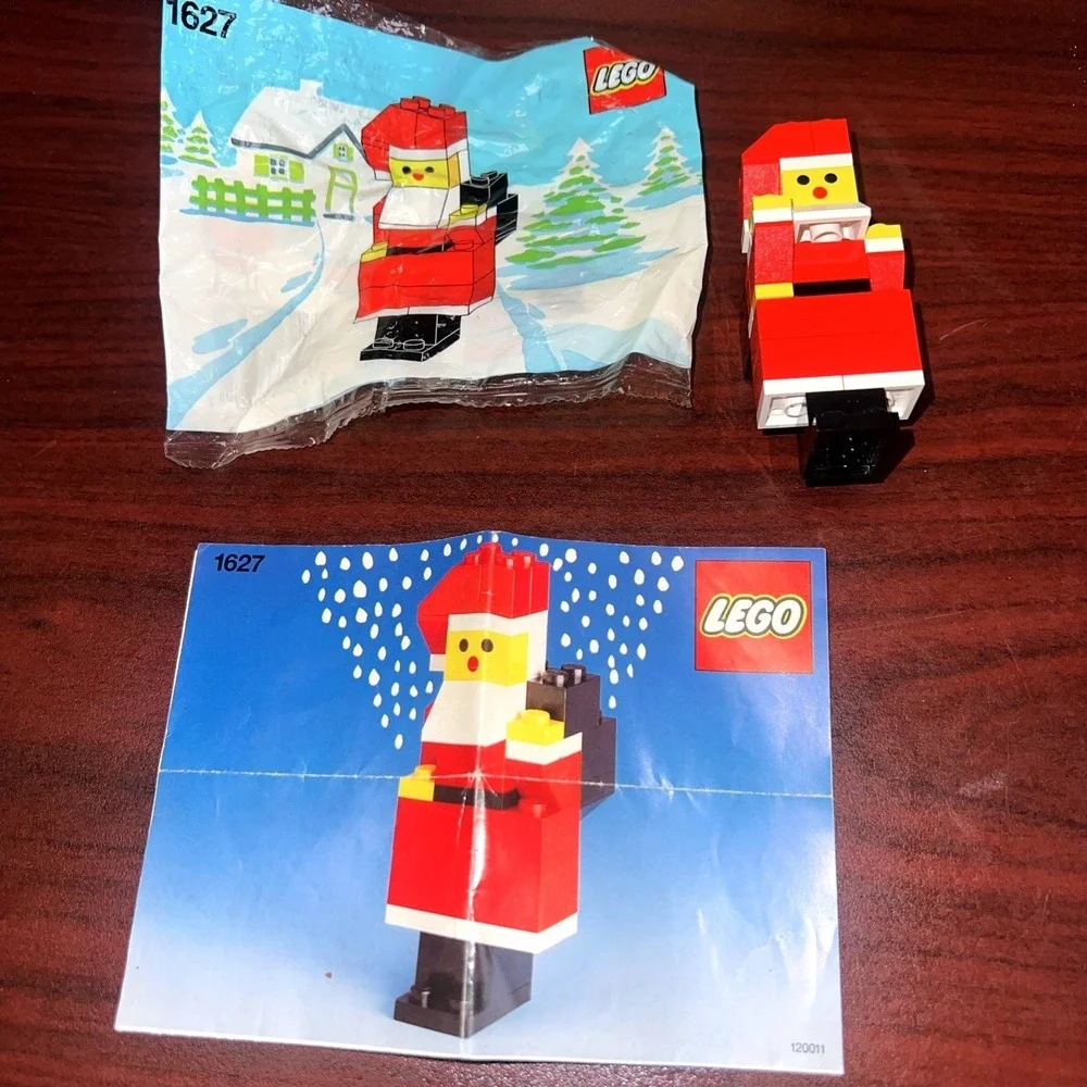 Lego 1627 Santa Claus Complete Set w/Instructions & Original Package 1989‎ $1.29